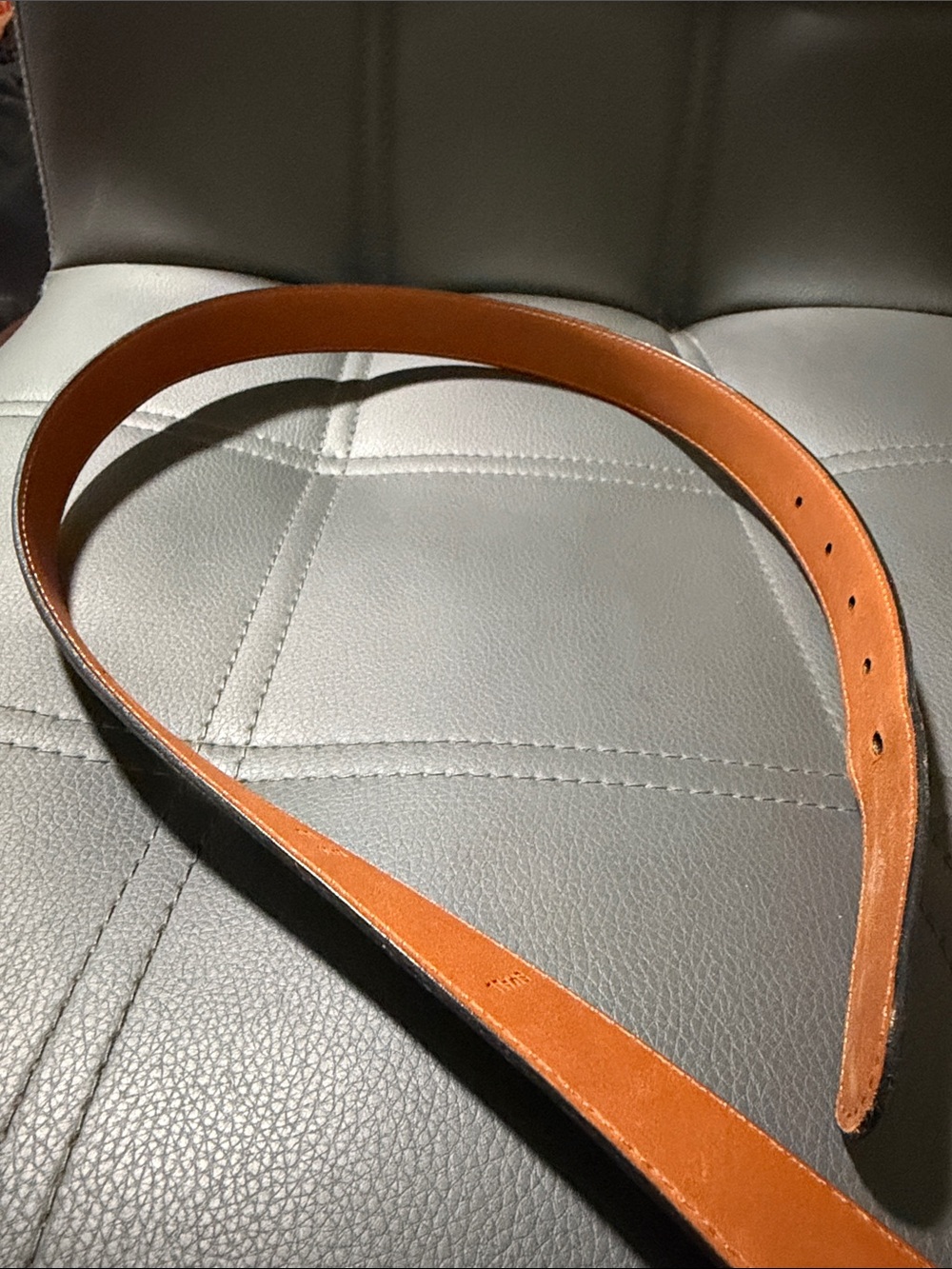 Women’s Coach Leather Belt Size Small - Picture 4 of 7